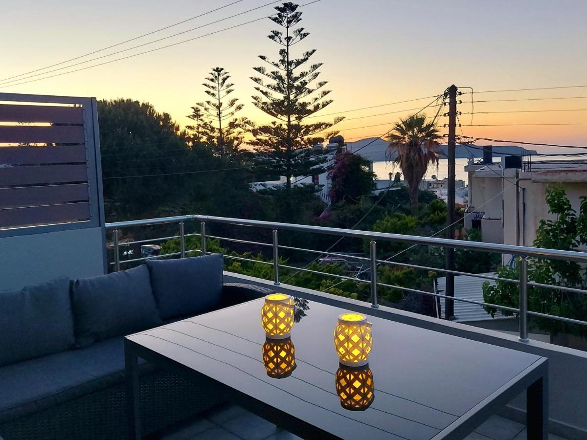 Aria Sea View, Chania Stalos Ngoại thất bức ảnh