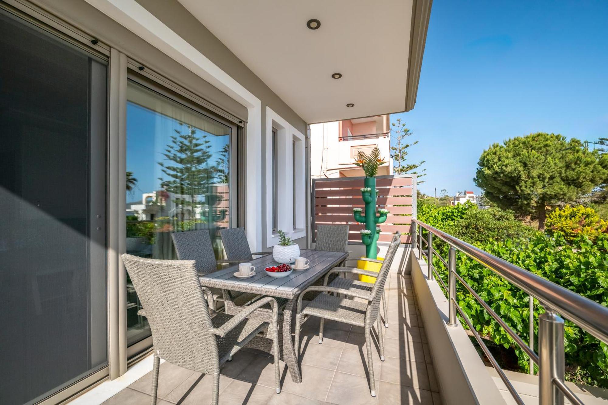 Aria Sea View, Chania Stalos Ngoại thất bức ảnh