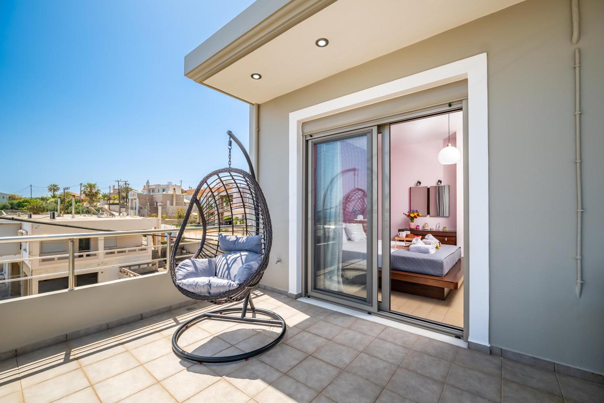 Aria Sea View, Chania Stalos Ngoại thất bức ảnh