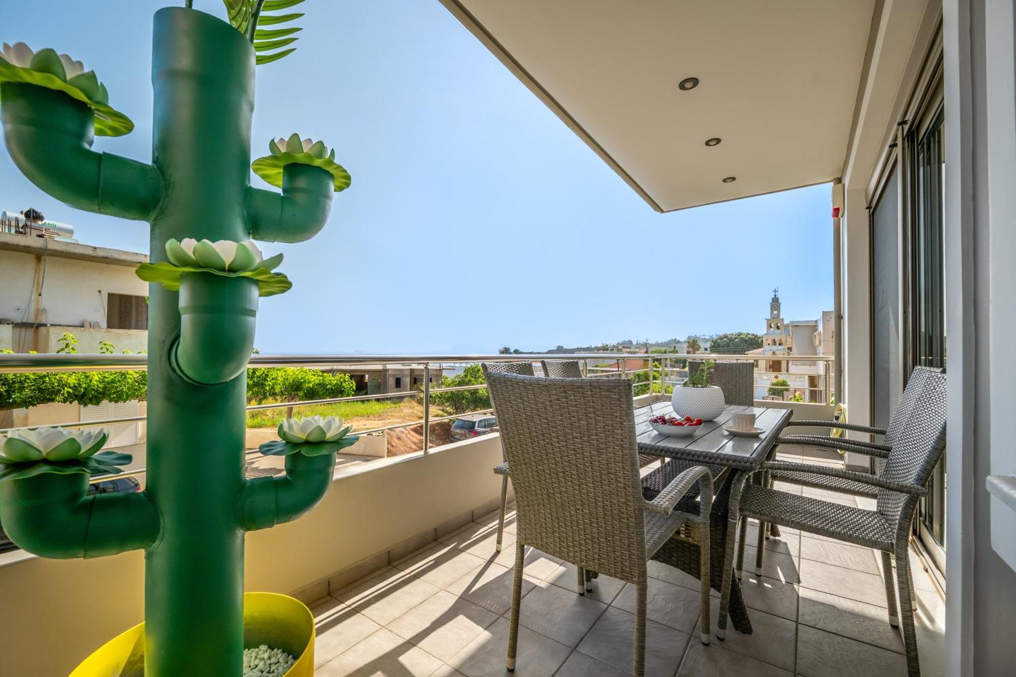 Aria Sea View, Chania Stalos Ngoại thất bức ảnh