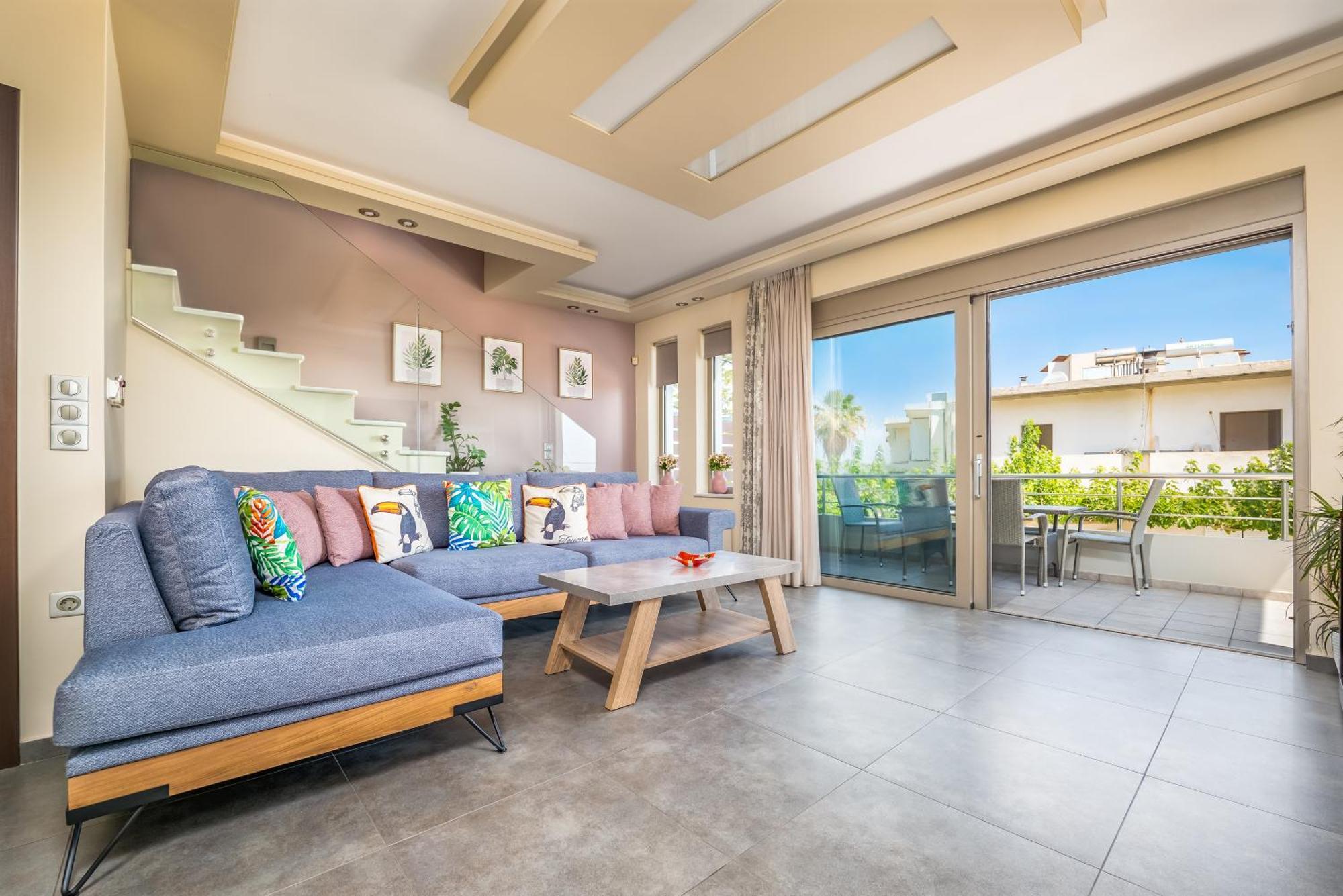 Aria Sea View, Chania Stalos Ngoại thất bức ảnh