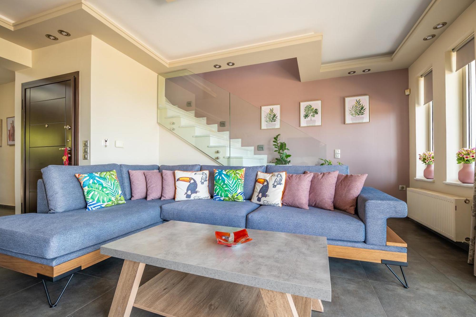 Aria Sea View, Chania Stalos Ngoại thất bức ảnh