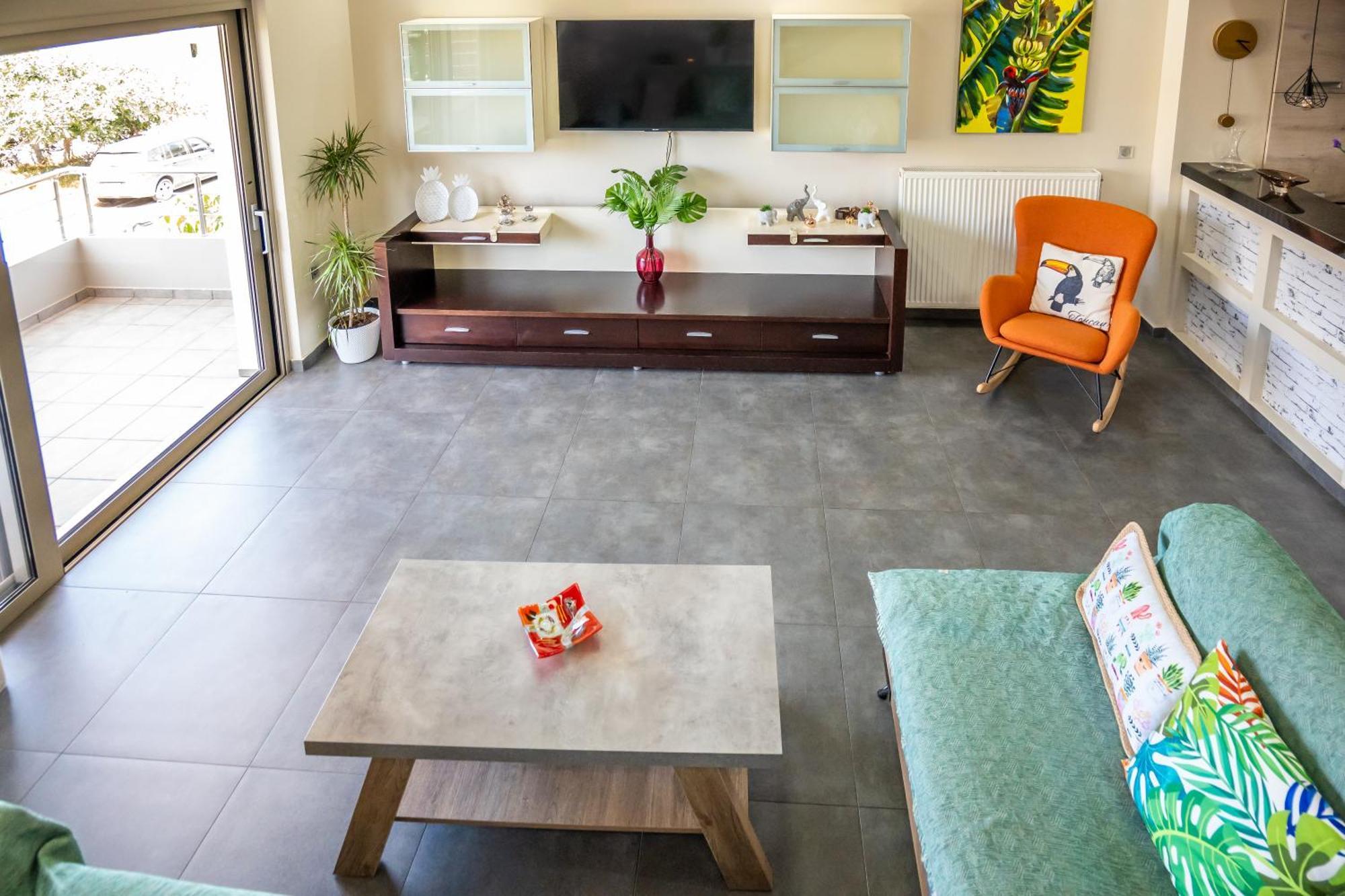 Aria Sea View, Chania Stalos Ngoại thất bức ảnh