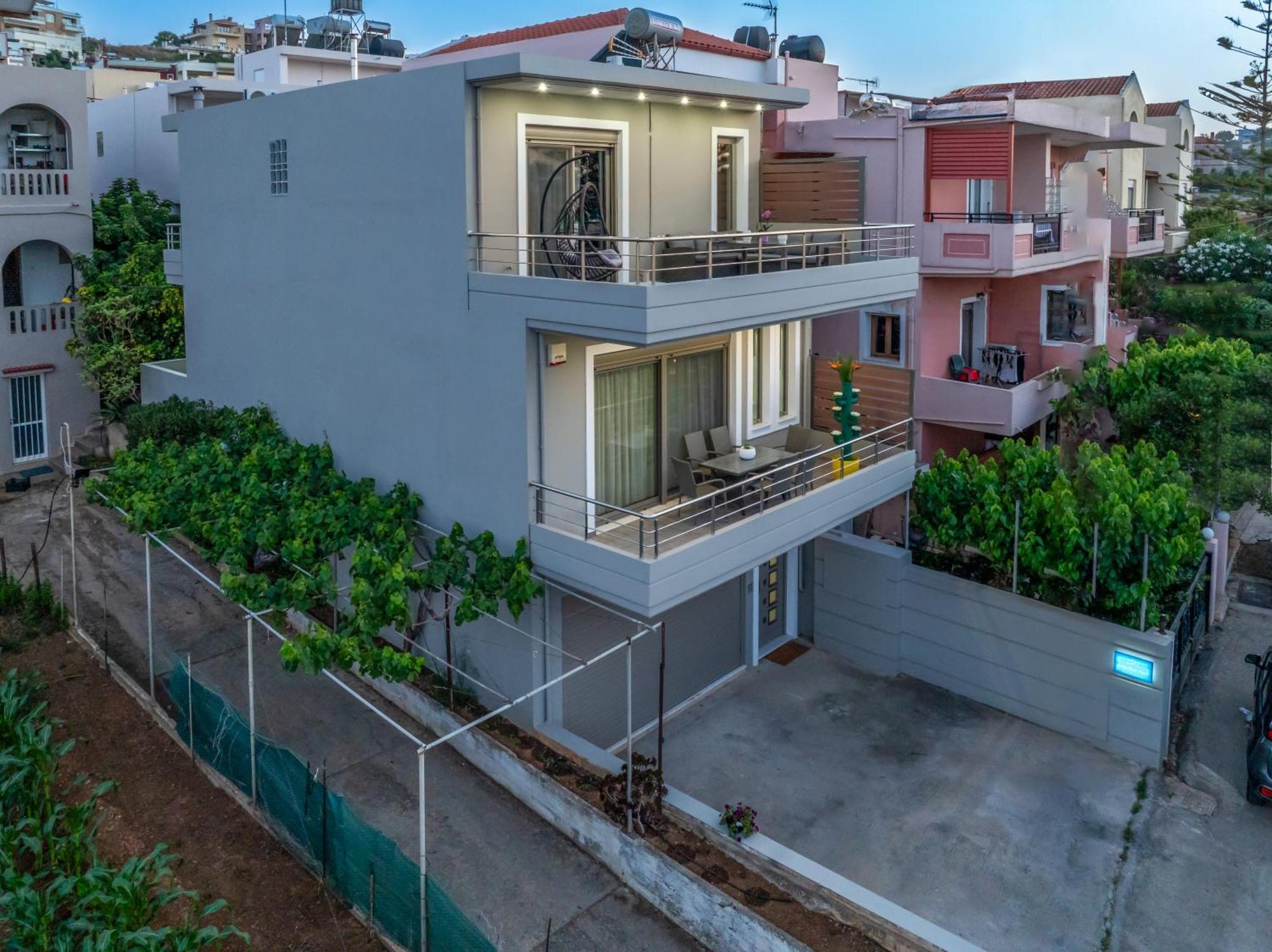 Aria Sea View, Chania Stalos Ngoại thất bức ảnh