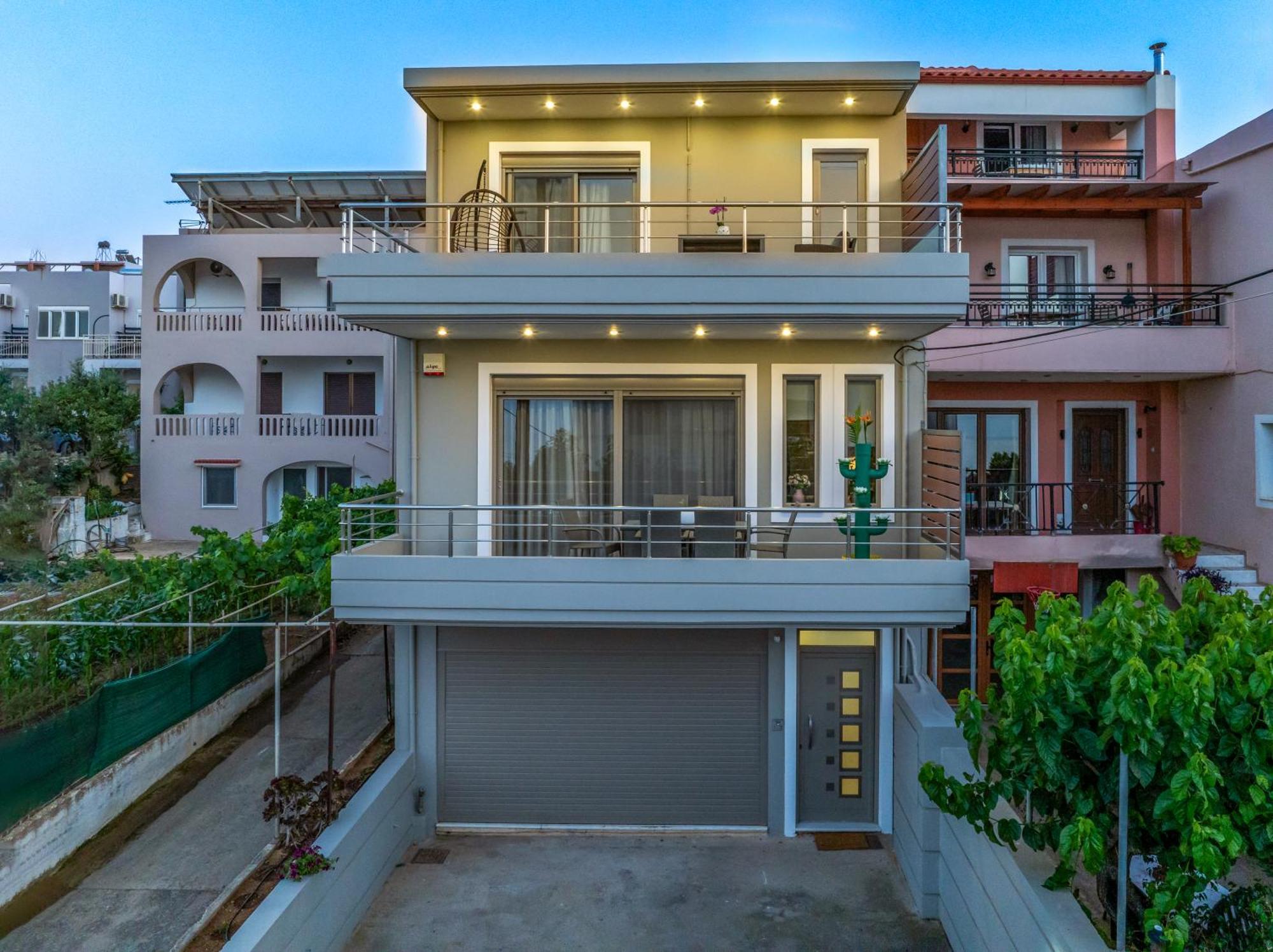 Aria Sea View, Chania Stalos Ngoại thất bức ảnh