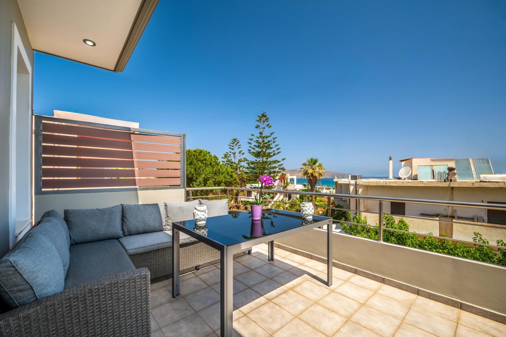 Aria Sea View, Chania Stalos Ngoại thất bức ảnh