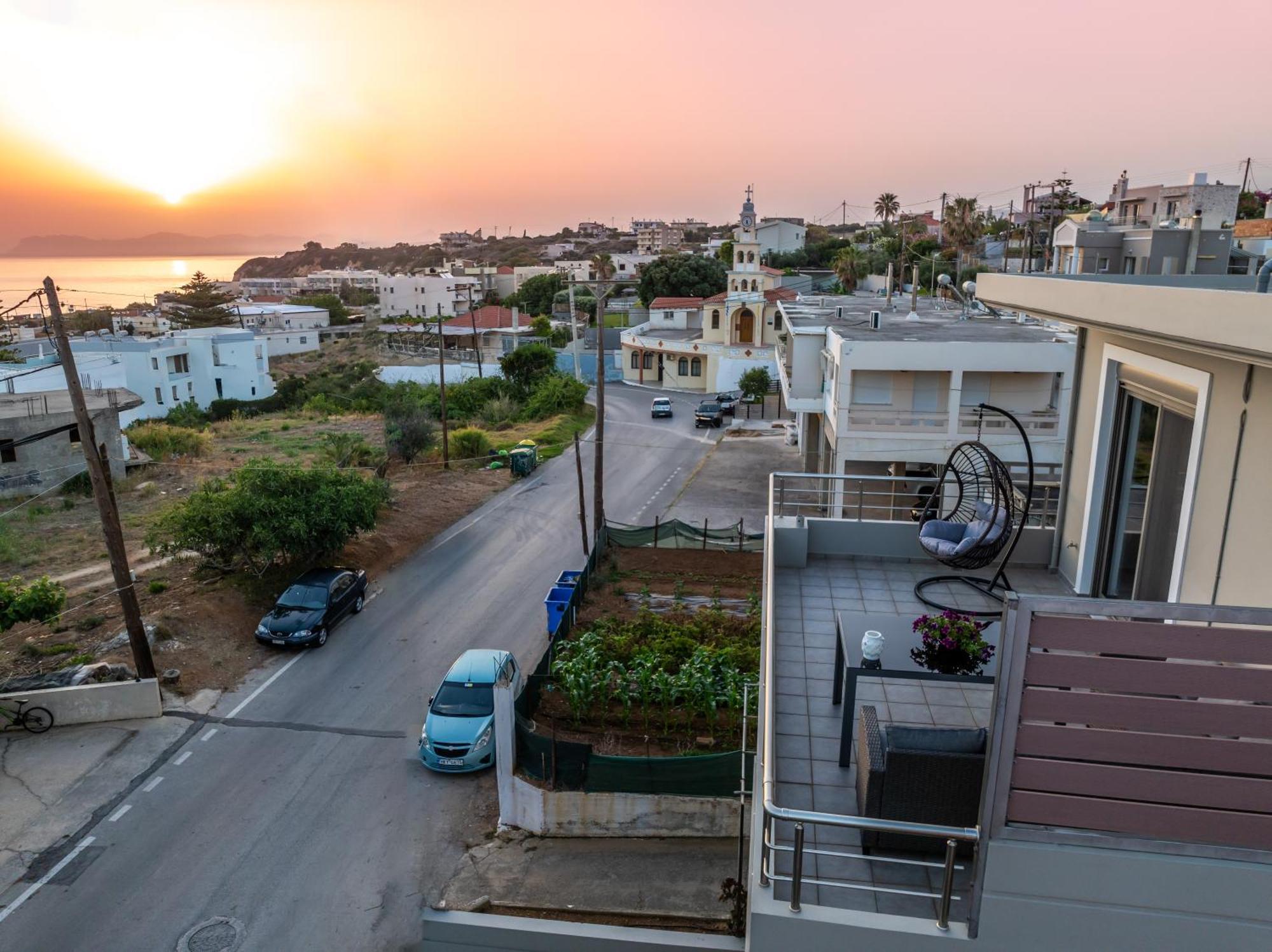 Aria Sea View, Chania Stalos Ngoại thất bức ảnh