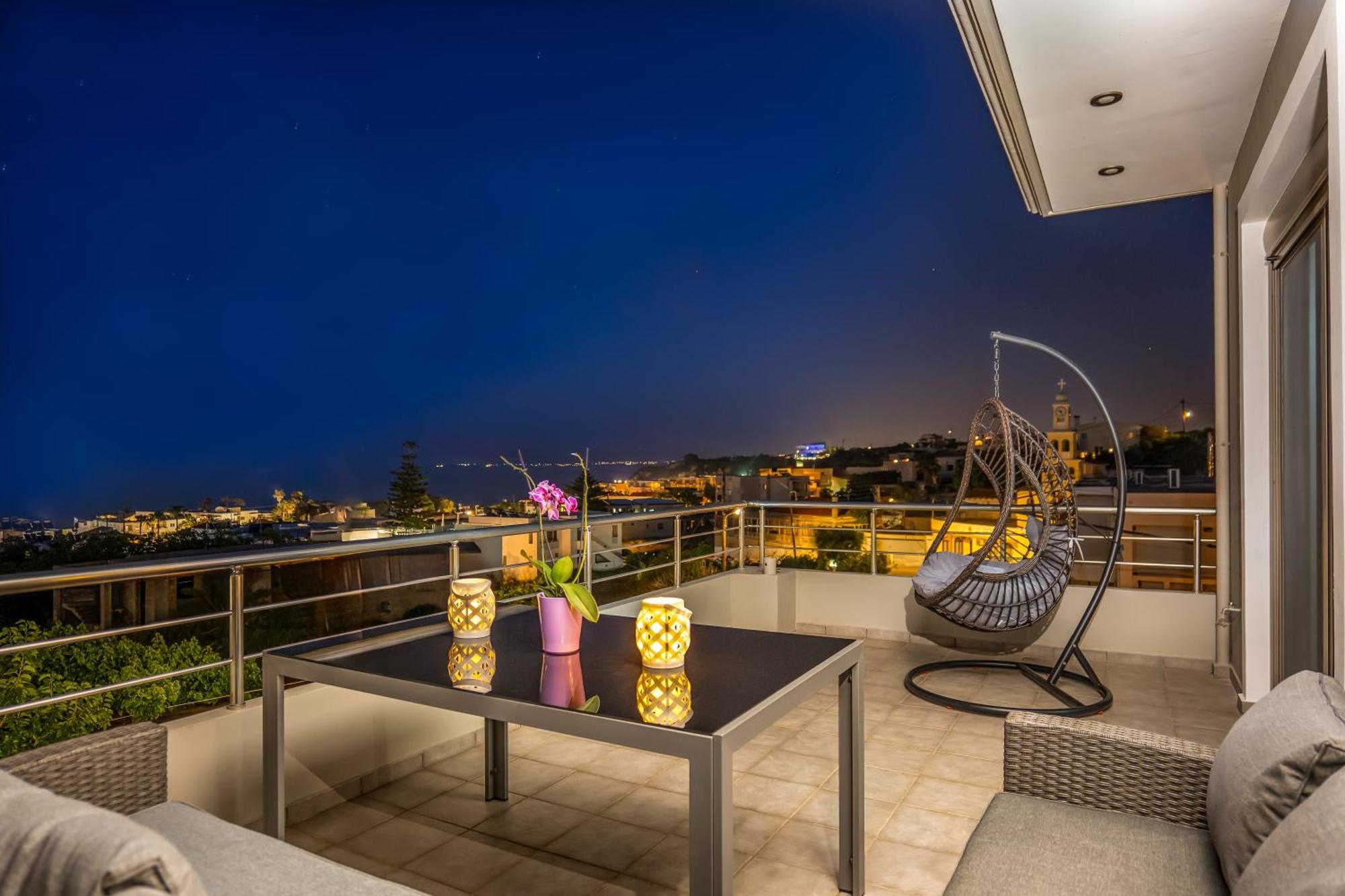 Aria Sea View, Chania Stalos Ngoại thất bức ảnh